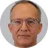 Mathias Scherer André Markus Graf blickt in die Kamera, Portrait Foto
