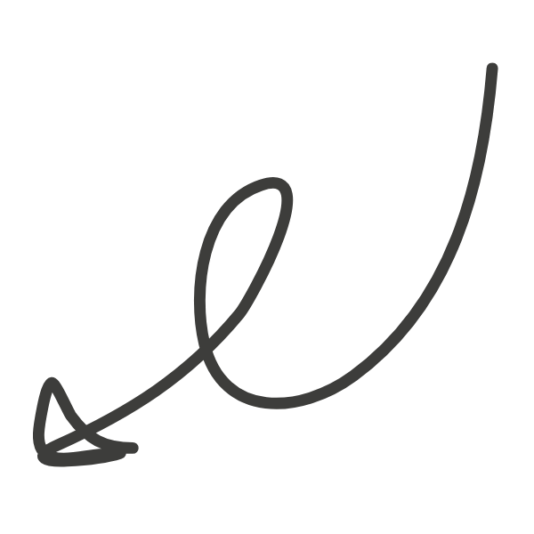 Geschwungener Pfeil rechts