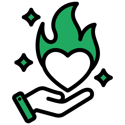 Grünes Häkchen auf weißem Hintergrund